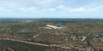 手动驾驶B737降落苏黎世机场（XP11）