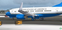 B737 US AirForce1 @ KBOS