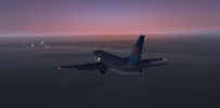 上传xp11美图，733降落巴厘岛，巡航的767