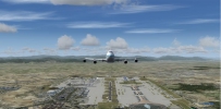PMDG747北京起飞！