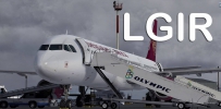 【新视频预告】Prepar3D - Aerosoft A321 VOR/DME approch rwy27 LGIR