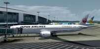 P3D V4 777-300ER ANA皮卡丘骚彩绘 ZGGG-OMDB 照片级