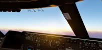 ZBAA-KJFK CCA981 极夜日出