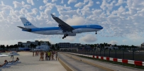 【xplane12】多图预警！朱莉安娜公主国际机场飞行截图