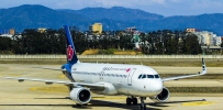 青岛航空 拍摄于福州长乐机场
