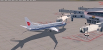 PMDG738 飞行图片