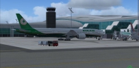 FSX LEBL B777 EVA B16725 new texture