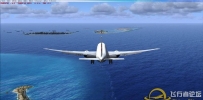 国航777 VRMM着陆