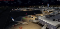 P3D 4.2 Dynamic Lighting 夜晚效果对比