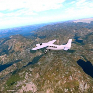 TABURET – MESHXP 挪威 5米精度地形网格 X-PLANE 11