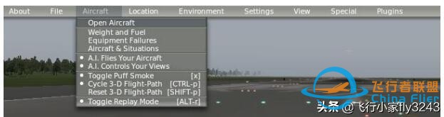 XPLANE10菜鸟基础教程系列 飞机、机场以及天气的设置-4582
