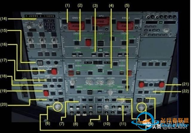 飞行时必用的电门和仪表-3116