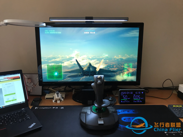 对于飞行它是认真的：罗技 X56 HOTAS仿真飞行摇杆-9068