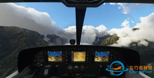 《微软模拟飞行：2020》万米高空，一览无余，脚下就是你家-5549