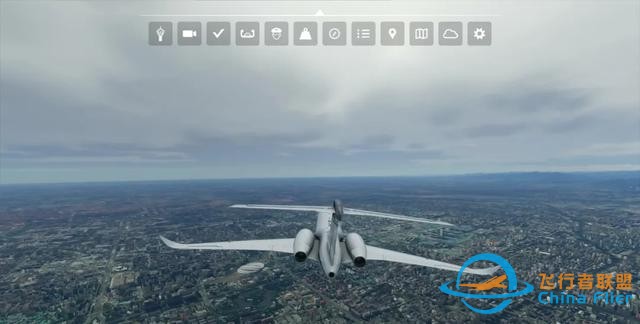 《微软模拟飞行：2020》万米高空，一览无余，脚下就是你家-6841
