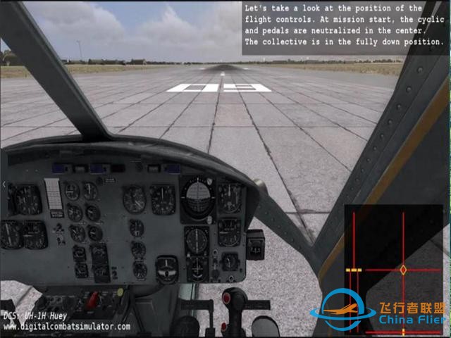 最真实的游戏 DCSWorld UH-1H休伊直升机 训练 接载示范 中文注释-1278