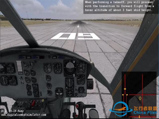 最真实的游戏 DCSWorld UH-1H休伊直升机 训练 接载示范 中文注释-5748