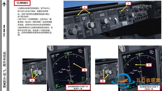 FSX 中文指南 波音737 6.2爬升也是有协议的-9028