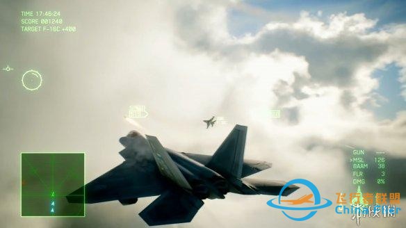 《皇牌空战7》“F-22A”预告 精彩展现最强空战能力-5321