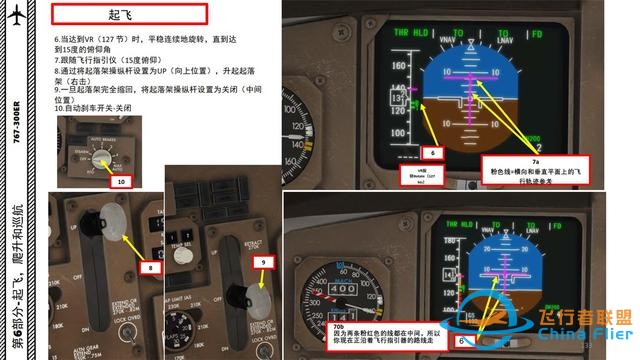 XP11 FF 波音767-300ER 6.1起飞的标准程序-5252