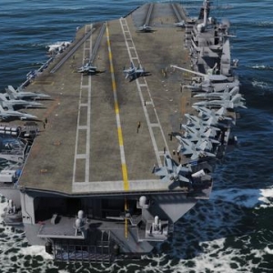 DCS World:Supercarrier(超级航母)图集