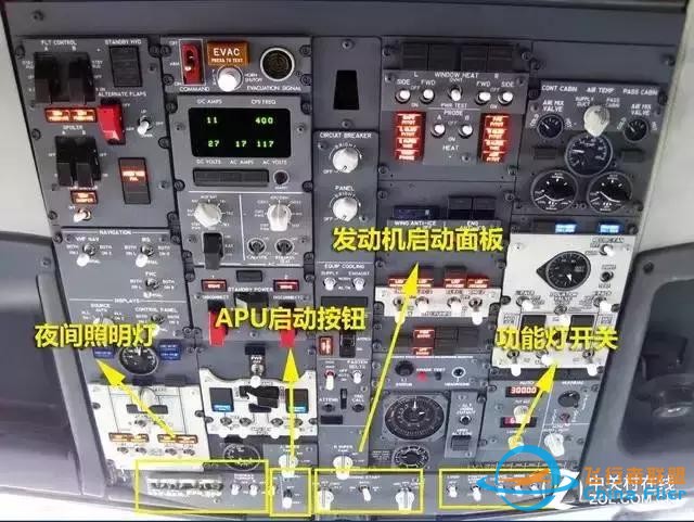 波音737飞机驾驶舱面板全解读-1468
