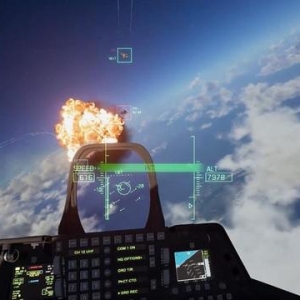 《皇牌空战7》试玩+采访：戴上VR，我就是飞行员了