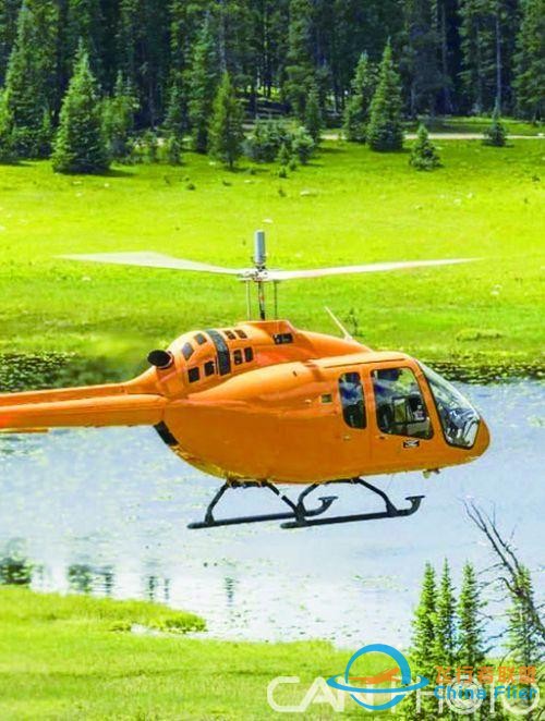 国内首架贝尔505直升机在西藏交付-4858
