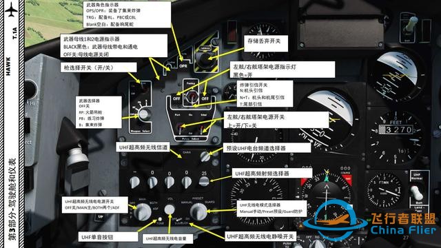 模拟飞行 DCS Hawk鹰 中文指南 3.5武器面板-6258