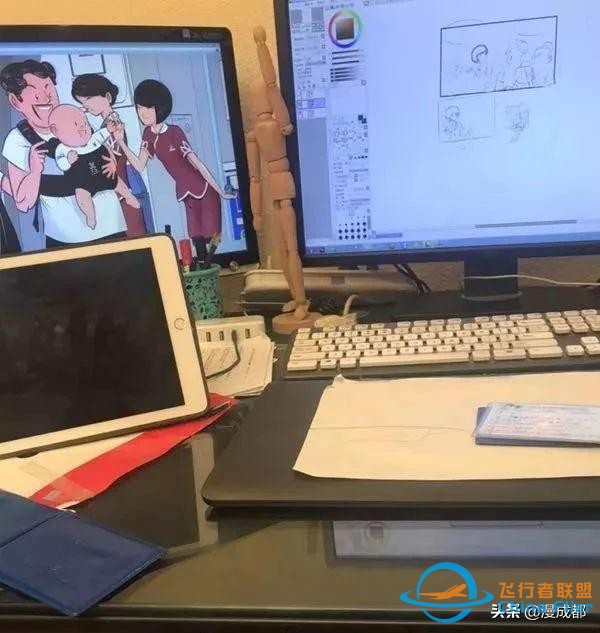 成都一机长自己画漫画科谱飞行常识，酷毙了！-5800