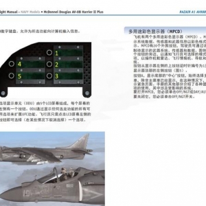 模拟飞行 飞行手册 AV-8B鹞2 1.2多用途彩色显示器