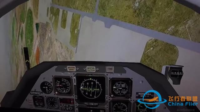 中国空军的飞行模拟训练器