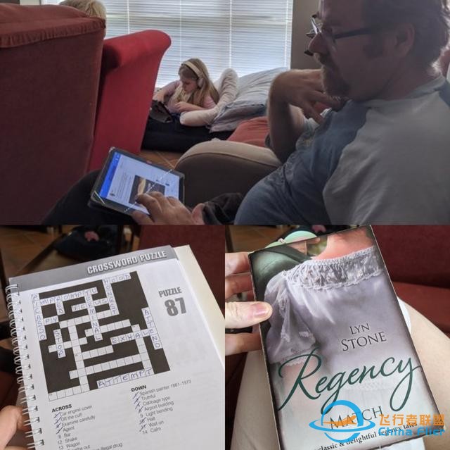 带娃在家模拟飞行15小时，引网友围观：用爱和创意抵御生活的无奈-9712