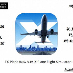 苹果ios账号游戏分享下载：专业模拟飞行-X-Plane-完整版解锁飞机