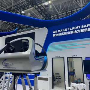 优翼仿真携eVTOL飞行模拟器参加航展