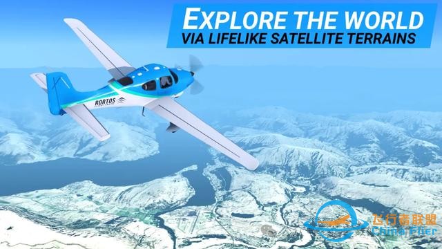 苹果ios游戏下载:真实飞行模拟器-RFS pro-Real Flight Simulator-2090